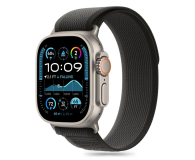 TECH-PROTECT Nylon Stripe do Apple Watch 44/45/46/49 mm Black/Orange 5906302370825 - 1296615 - zdjęcie 1